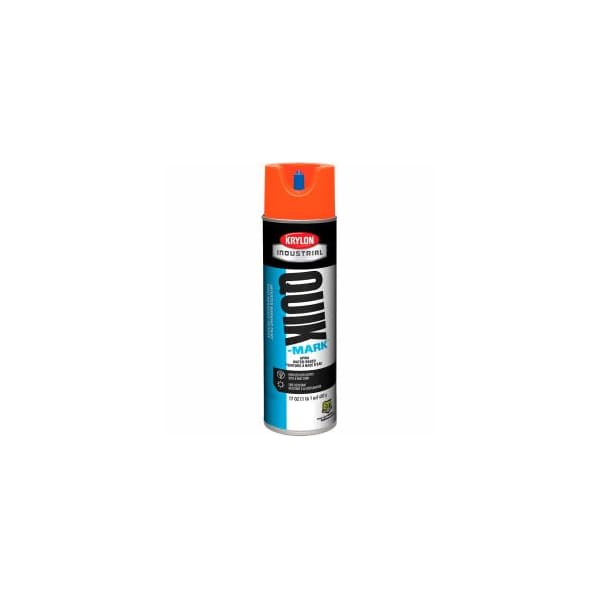 Krylon Krylon Industrial Quik-Mark Wb Inverted Marking Paint Apwa Orange - A03905004, PK12 A03905004 - main